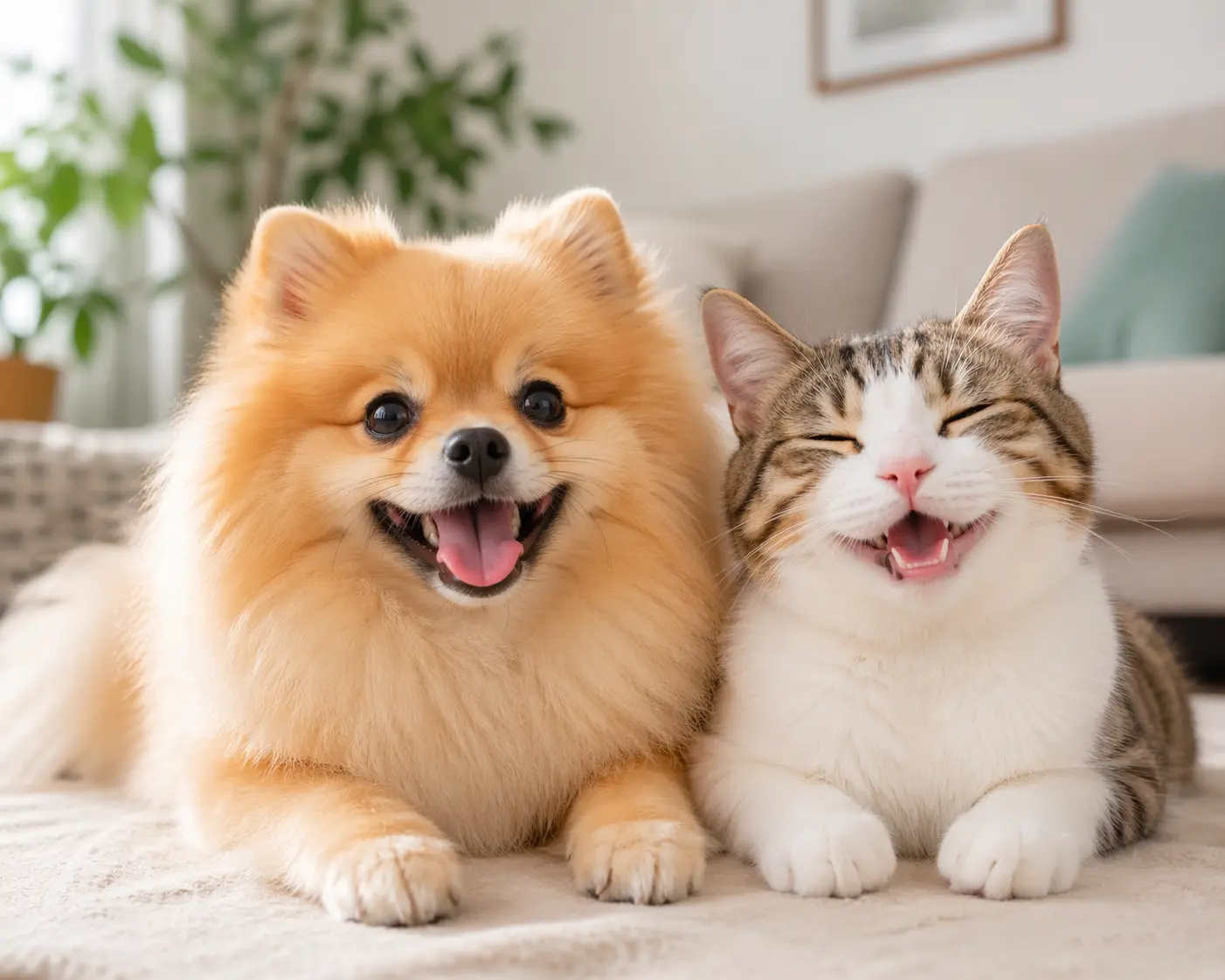 Kedi ve köpek görseli