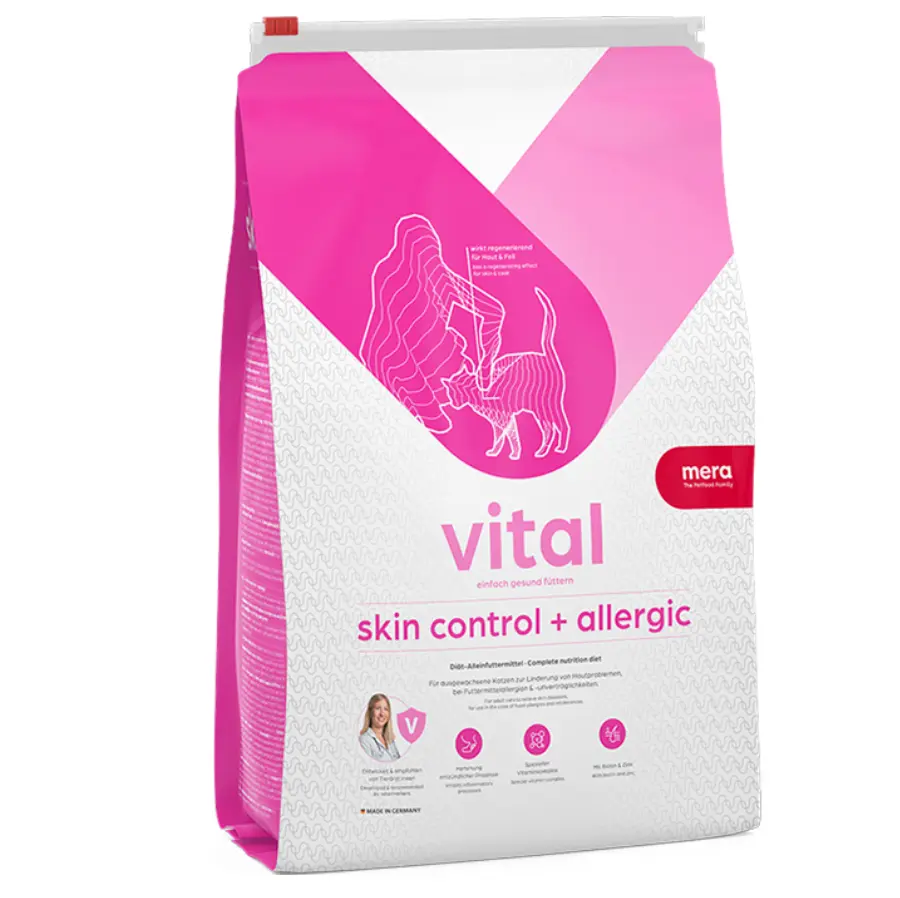 Mera Vital Kedi Skin Control + Allergic 3 kg